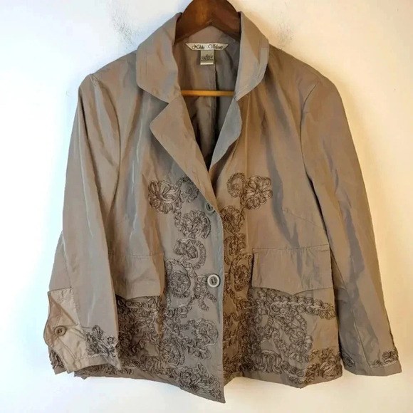 Nikki Valenti Embroidered Jacket - Medium - Picture 1 of 6